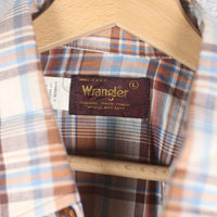 WRANGLER WESTERN SHIRT MADE IN USA - L -