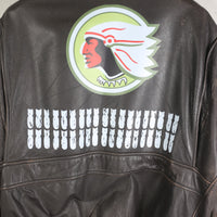 Giacca di pelle g1 style apache - L -
