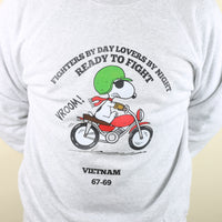 Winter biker raglan sweatshirt