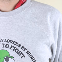 Winter biker raglan sweatshirt