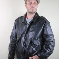 Schott Leather Jacket - L -