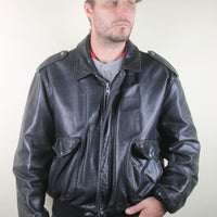 Schott Leather Jacket - L -