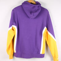 FELPA CON CAPPUCCIO LAKERS MITCHELL e NESS - S-