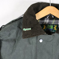 WAX VINTAGE JACKET MADE IN UK - M -