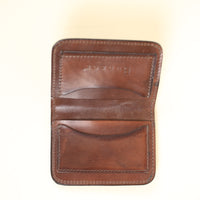 handmade leather wallet