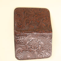 handmade leather wallet