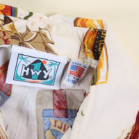 Camicia Hawaiana MADE IN USA - L -