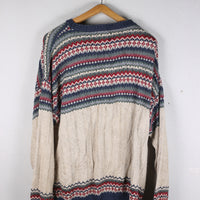 Wool-rich sweater MADE IN USA - XL -