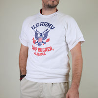 Us Army Camp Rucker half sleeve raglan sweatshirt