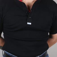 vintage deadstock 1990s Henley shirt LEE