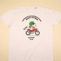 Tubular biker T-shirt