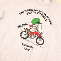 Raglan Biker Half Sleeve Sweatshirt