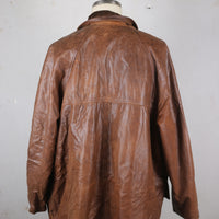 4 HOOK LEATHER JACKET - XL -