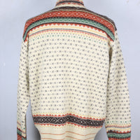 CARDIGAN 100% LANA NAVAJO R.L. - XL -
