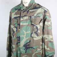 Field Jacket M-65 Us ARMY WITH EMBROIDERY < S - M - L -XL >