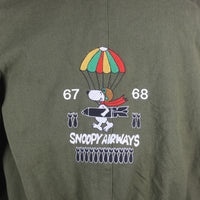 IKE Jacket US ARMY WW2 WITH EMBROIDERY - S -