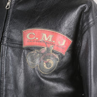 GIACCA DI PELLE CALIFORNIAN MOTOR JACKET - M -