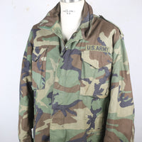 Field Jacket M-65 Us ARMY WITH EMBROIDERY < S - M - L -XL >
