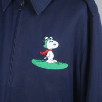 AIR FORCE BOMBER JACKET WITH EMBROIDERY - L -