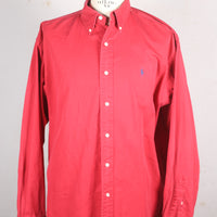 BUTTON DOWN SHIRT RL - L -