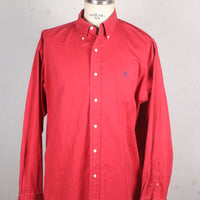 BUTTON DOWN SHIRT RL - L -