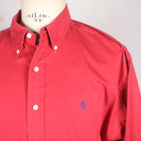 BUTTON DOWN SHIRT RL - L -