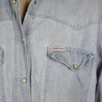 Wmpum DENIM SHIRT FOR WOMEN - M -