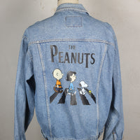 GIACCA DI JEANS THE PEANUTS -L-