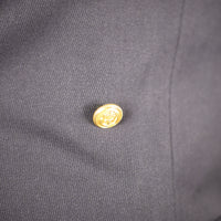 Navy double-breasted jacket