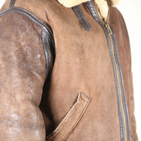 SCHOTT b3 aviator shearling jacket - XL -