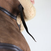 SCHOTT b3 aviator shearling jacket - XL -