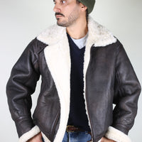 B3 SHEARLING JACKET - XL -