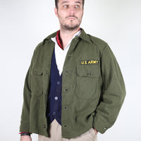 OG 108 US ARMY WOOL SHIRT -L -