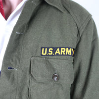 OG 108 US ARMY WOOL SHIRT -L -
