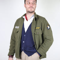 OG 108 US ARMY WOOL SHIRT -L -