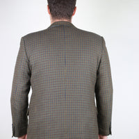 Single-breasted tweed jacket - L -