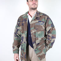 CAMOUFLAGE BDU WOODLAND JACKET Us Air Force