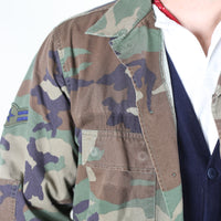 CAMOUFLAGE BDU WOODLAND JACKET Us Air Force