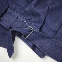 ITALIAN NAVY DENIM JACKET - S -