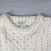 Aran cable LL BEAN- S-