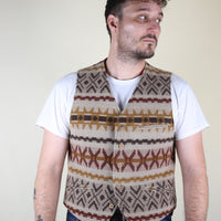 GILET DI LANA VINTAGE - M -