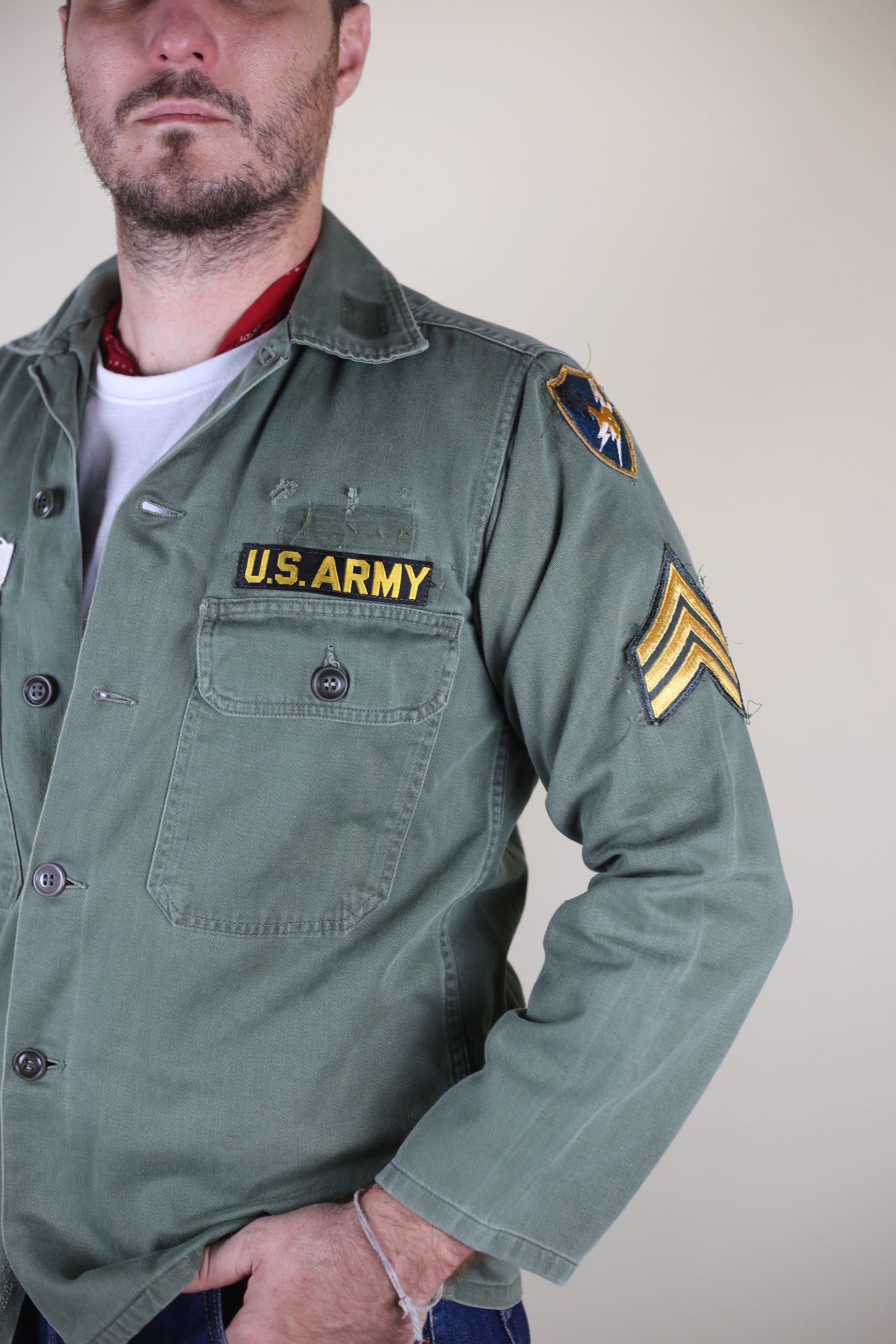 Og-107 US ARMY TYPE 1 shirt - M - – bunkerdepot