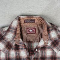 Plaid shirt -XL-