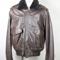 A2 23rd Bombardment Leather Jacket - L -