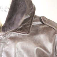 A2 23rd Bombardment Leather Jacket - L -