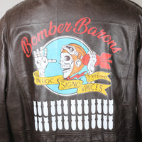 A2 23rd Bombardment Leather Jacket - L -