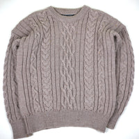 ARAN JUMPER - M -