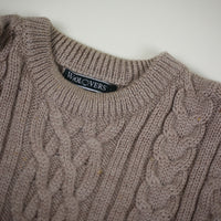 ARAN JUMPER - M -