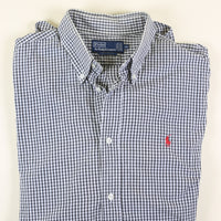BUTTON DOWN RL SHIRT - L -
