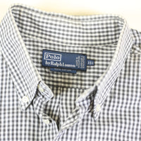 BUTTON DOWN RL SHIRT - L -